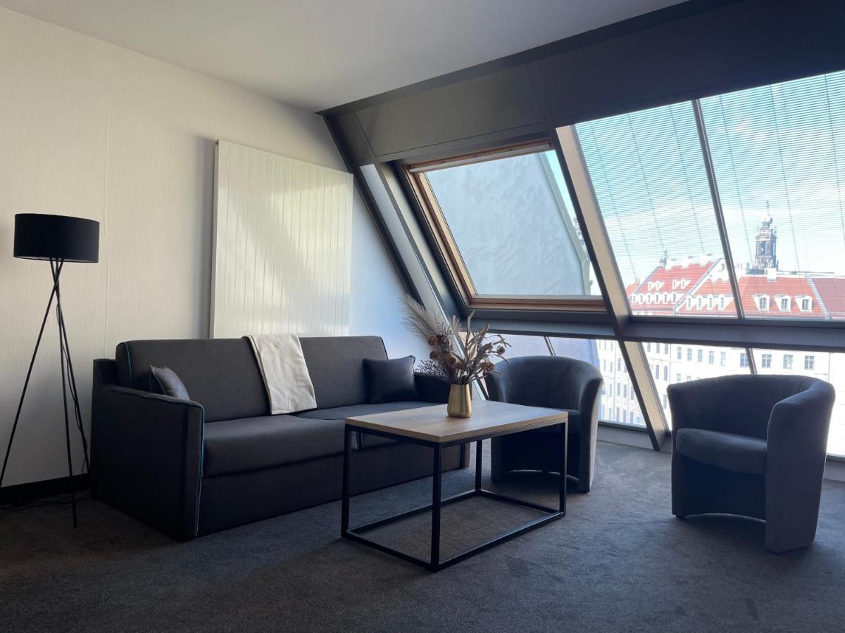 Maisonette-Apartment An Der Frauenkirche เดรสเดน ภายนอก รูปภาพ